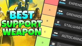 Ranking All Support Weapon Stratagems In Helldivers 2 [upl. by Waverly]