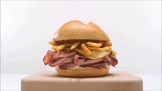 Arbys Eleague Commercial except the sandwich doesnt blow up [upl. by Itnahs]