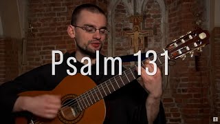 Franciszkańskie granie  Psalm 131 muz Piotr M Dąbek OFMConv [upl. by Barbi]