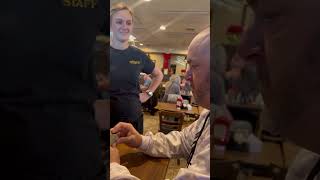 Pregnant waitress receives 1300 tip for Christmas [upl. by Saint349]