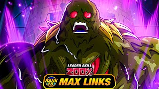 ONE OF THE BEST F2P UNITS EVER LEVEL 10 LINKS 100 LR BIO BROLY DBZ Dokkan Battle [upl. by Darrel59]