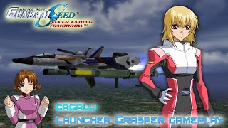 Cagalli Launcher grasper GameplayGundam Seed Never Ending Tomorrow [upl. by Erskine]