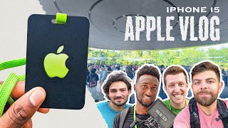 iPhone 15 Event Travel Vlog [upl. by Atnahc157]