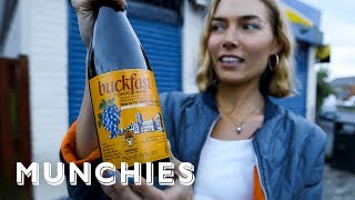 Getting Buzzed off Buckfast MUNCHIES Guide to Scotland Episode 1 [upl. by Farly]