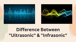 Difference Between Ultrasonic and Infrasonic  The Sound Showdown Ultrasonic vs Infrasonic [upl. by Lehteb785]