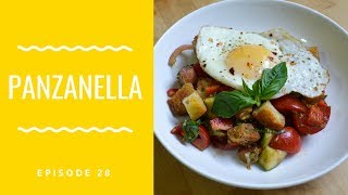 Panzanella Salad Recipe  How to make Italian Bread Salad  Panzanella Toscana [upl. by Huntlee]