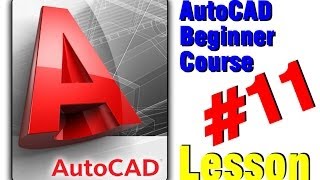 AutoCAD Classes Creating Editing and Inserting Block Lesson 11 [upl. by Etteiram224]