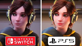 Cygni All Blazing PS5 vs Nintendo Switch Graphics Comparison [upl. by Kathy171]