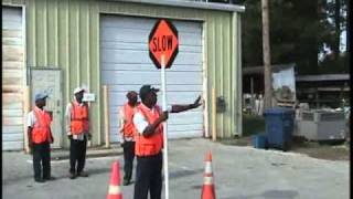 Certified Flagger Training  Flagger almost hit  Safe Steps Training LLC [upl. by Michal]