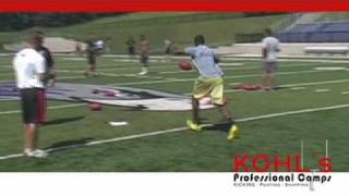 Marquette King  2010 Kohls Kicking College Elite Camp [upl. by Aidam461]