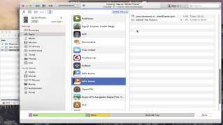 MP3 Audiobook Player  How to add a book via iTunes [upl. by Llarret1]