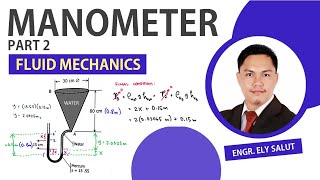 MANOMETERS  PART 2  PRESSURE MEASUREMENT  ENGINEERING FLUID MECHANICS AND HYDRAULICS  TAGALOG [upl. by Rehnberg559]