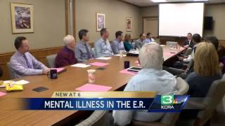 Health officials say mentally ill patients clog up ER [upl. by Yenatirb]