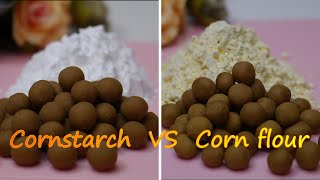 Cornstarch vs Corn flour Boba Pearls [upl. by Fishman]