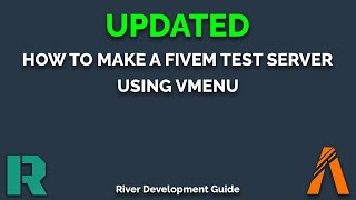 How to make a FiveM Test Server with TxAdmin amp vMenu 2024 [upl. by Croft]