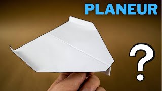 Comment Faire le Meilleur Planeur  Tutoriel avion en papier World Record [upl. by Eugilegna]