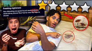 REVIEWING THE WORST HOTEL EVER  Arrington ft Santea [upl. by Cartwell124]