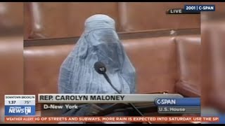 Carolyn Maloney Faces Criticism over Burqa PKG [upl. by Anelrihs125]