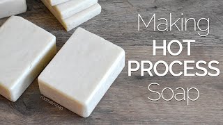 Making Hot Process Soap with Recipe  MO River Soap [upl. by Carilyn]