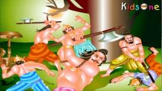 Dashavatara In Telugu  Parashuramavataram  The Angry Man  with Animation  KidsOne [upl. by Blaire]