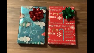 ASMR No Talking  Christmas Gift Wrapping  December 30 2022 [upl. by Brook]