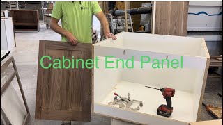 Cabinet End Panel How to make it seamless [upl. by Cinda783]