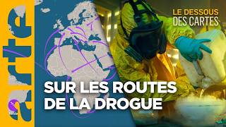 Drogues  des routes qui changent  Le Dessous des Cartes  ARTE [upl. by Arabeila]