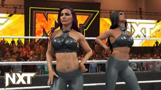 WWE 2K23 NXT THE ICONICS SAY THAT THEIR REING WILL BE quotICONICquot [upl. by Pol75]