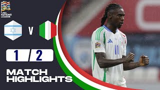 Israele  Italia  12  Gli Highlights  Lega Delle Nazioni 202425 [upl. by Ettevroc356]