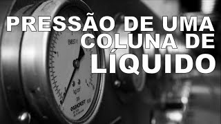 Curso de Irrigação  Aula 1  Hidráulica  Hidrostática Teorema de Stevin Pressão Hidrostática [upl. by Christopher]