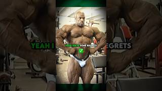 Ronnie Coleman “I Didn’t Go HEAVY Enough” 😤 ronniecoleman mrolympia bodybuilding gym [upl. by Maroney]