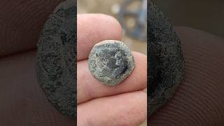 2200 let stará mince nalezená detektorem kovů metaldetecting metaldetector archaeology coin [upl. by Linehan847]