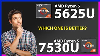 AMD Ryzen 5 5625U vs AMD Ryzen 5 7530U Technical Comparison [upl. by Spiers968]