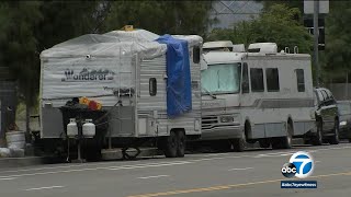 Vanlords in Los Angeles Homeless call RVs that offer shelter and little else home [upl. by Nyrual]