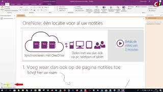 OneNote  indeling [upl. by Nannah]