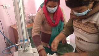 Sanitary Pad Making Movie [upl. by Hepza]