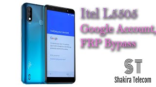 Itel L5505 frp Bypass Google id Bypass 100 [upl. by Ymma]