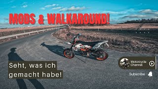 Mods amp Walkaround  KTM SMC 690 R  Seht was ich gemacht habe [upl. by Einama]