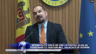 Indemnizație unică de 2300 lei pentru 30 000 de pensionari cu venituri mici anunțată de Guvern [upl. by Llertal]