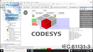 CODESYS Tutorial  SoftMotion CNC using Gcode from NC file [upl. by Roos]