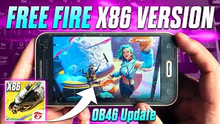 Free Fire x86 Version OB46 No Lag [upl. by Eecyal]