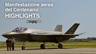 Manifestazione aerea del Centenario  Highlights 17 giugno [upl. by Aihsela]