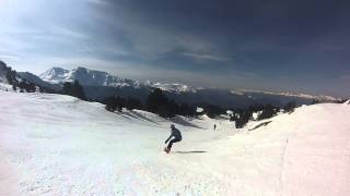 chamrousse 2014 ski snowboard [upl. by Ennayk]