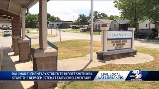 Ballman Elementary in Fort Smith wont be ready in time for school [upl. by Eizus346]