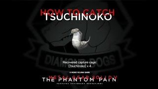 MGSV TPP  How To Catch The Tsuchinoko [upl. by Dragde509]