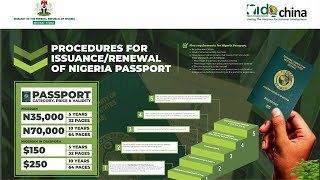 Simplified Nigerian Passport Application Process  StepbyStep Guide [upl. by Mercy689]