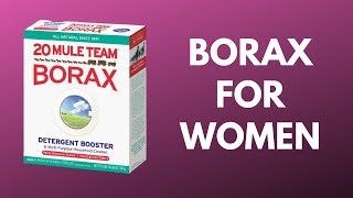 Borax for Women  Treats Osteoarthritis Fungus Heavy Metals Pain  Earth Clinic [upl. by Eima132]