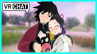 Giyu and Shinobus LOVE STORY Demon Slayer VR [upl. by Raffarty420]