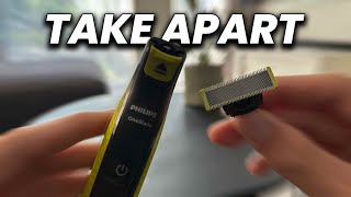 How to Take Apart Philips OneBlade [upl. by Llednik]