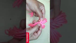 How To Make a Tassel in 1 minute Easy Tassel Making Idea [upl. by Jarrell206]